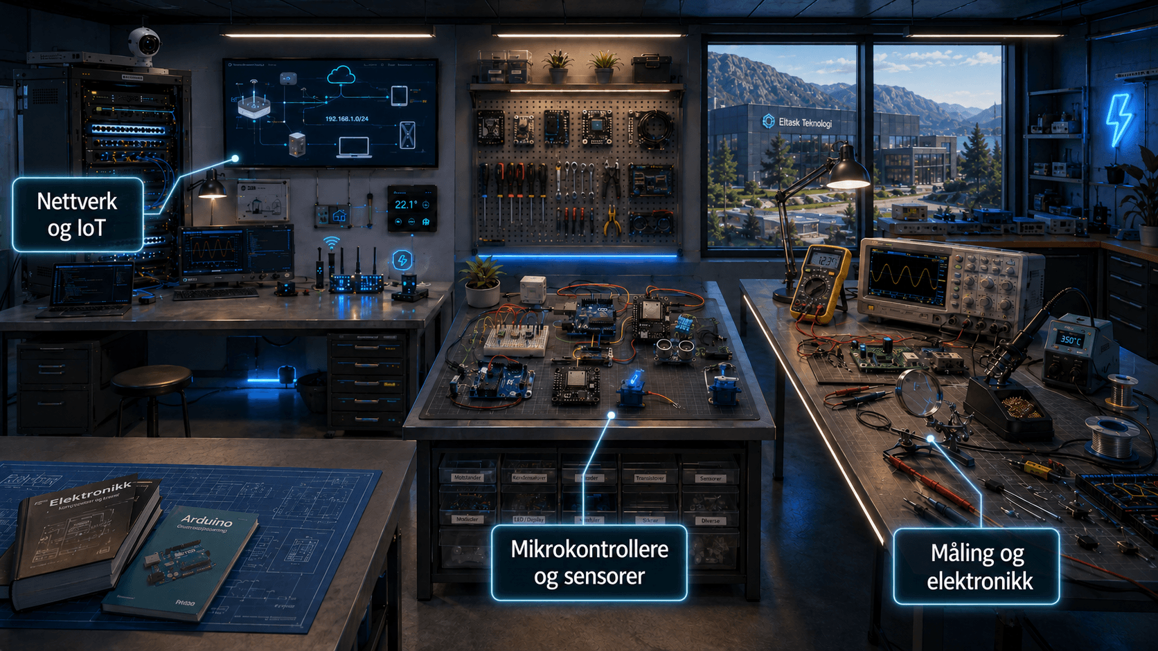 Elektronikk: Elektronikk, nettverk og IoT