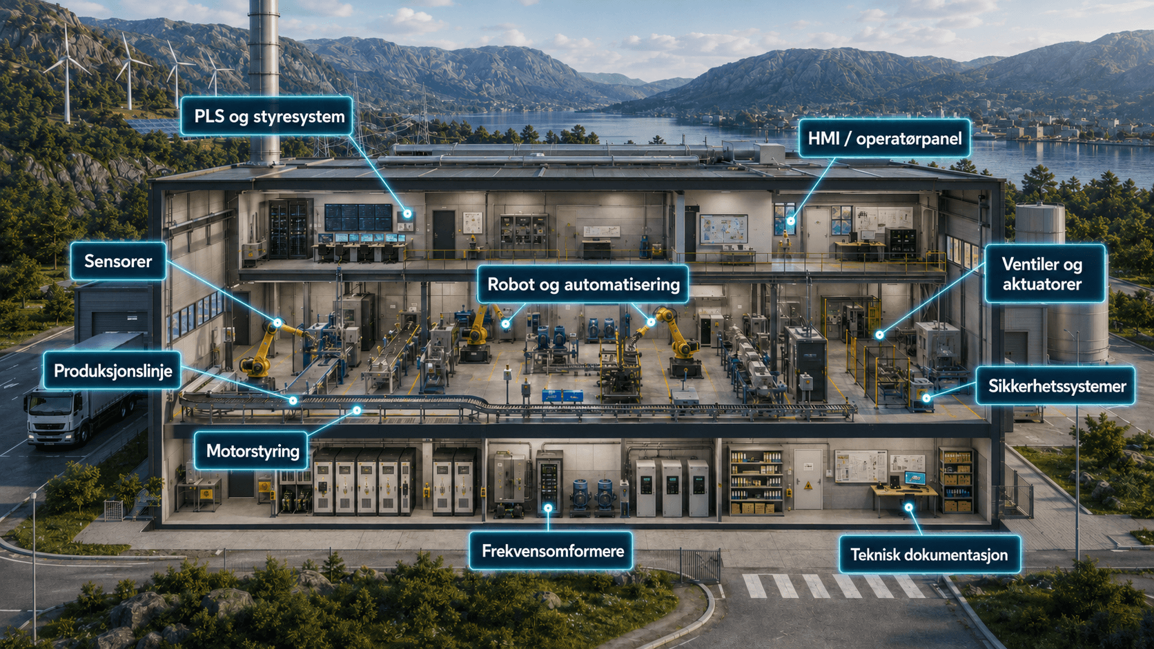 Eltask Industri: Automasjon og styresystemer
